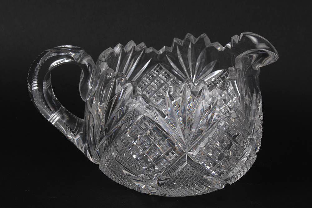 Cut Crystal Cream and Sugar Sets