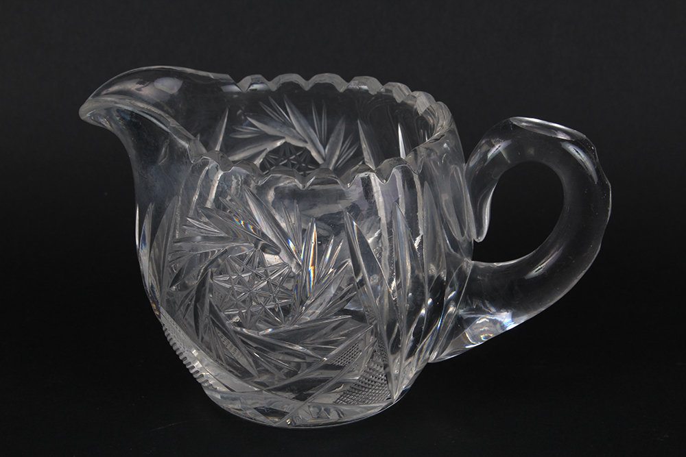 Cut Crystal Cream and Sugar Sets