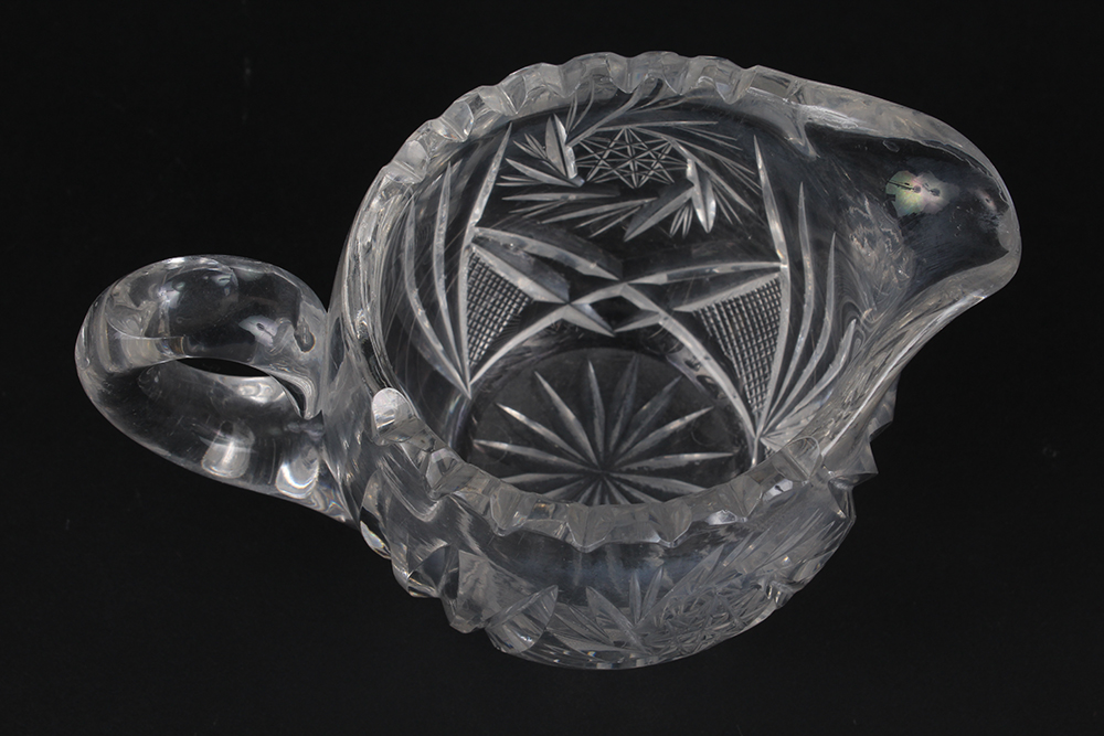 Cut Crystal Cream and Sugar Sets