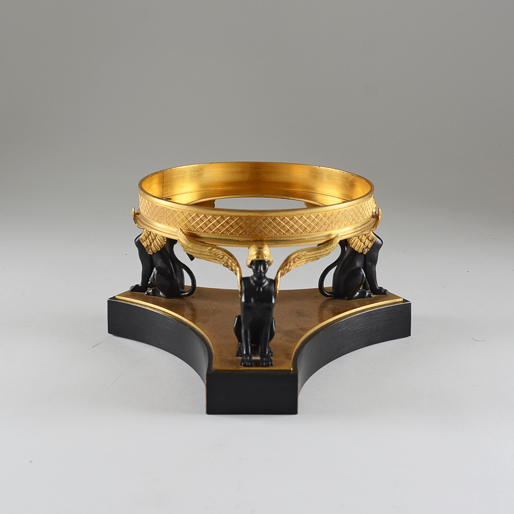 French Empire Egyptian-Style Centerpiece Bowl