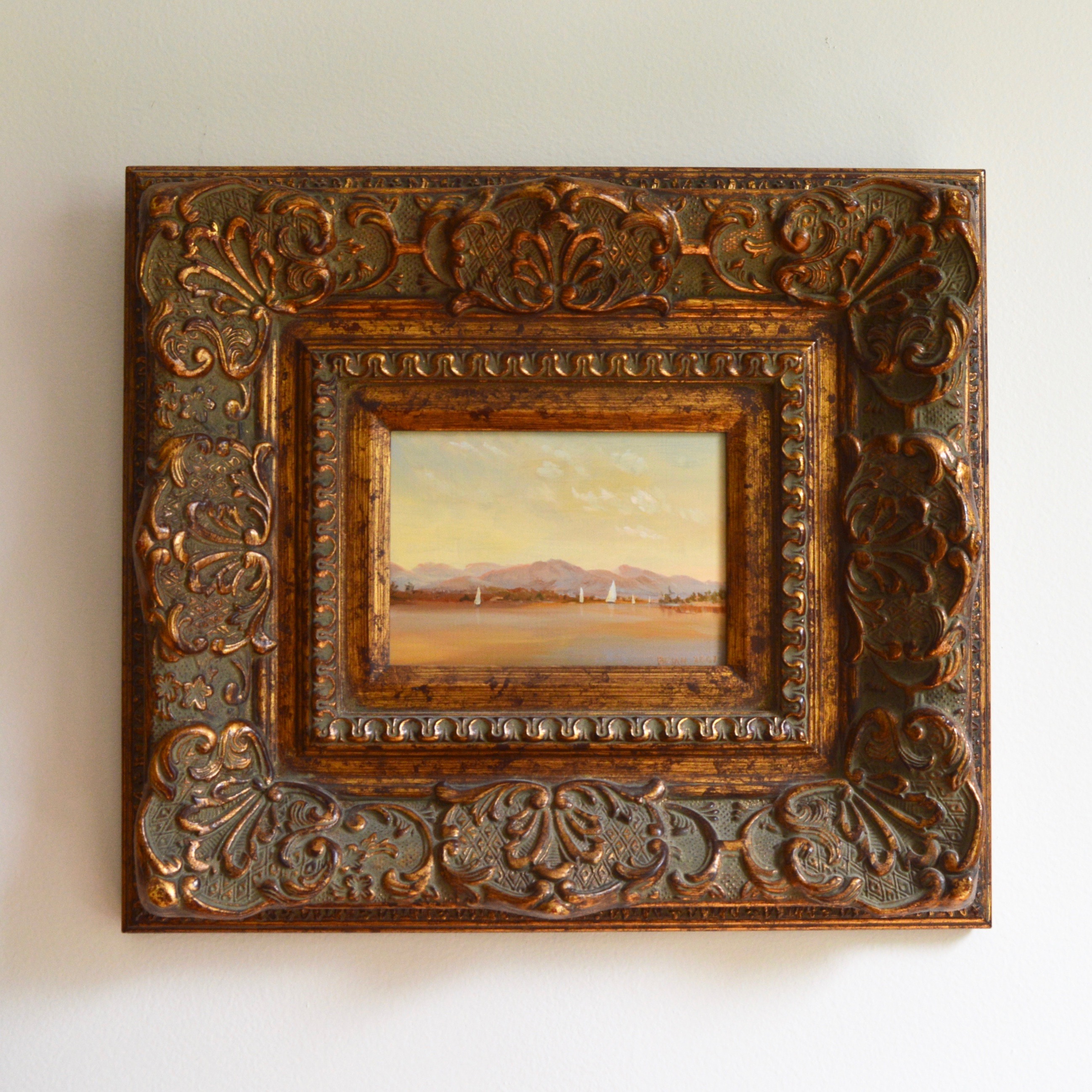 Original Oil on Board Painting by Christopher Brian