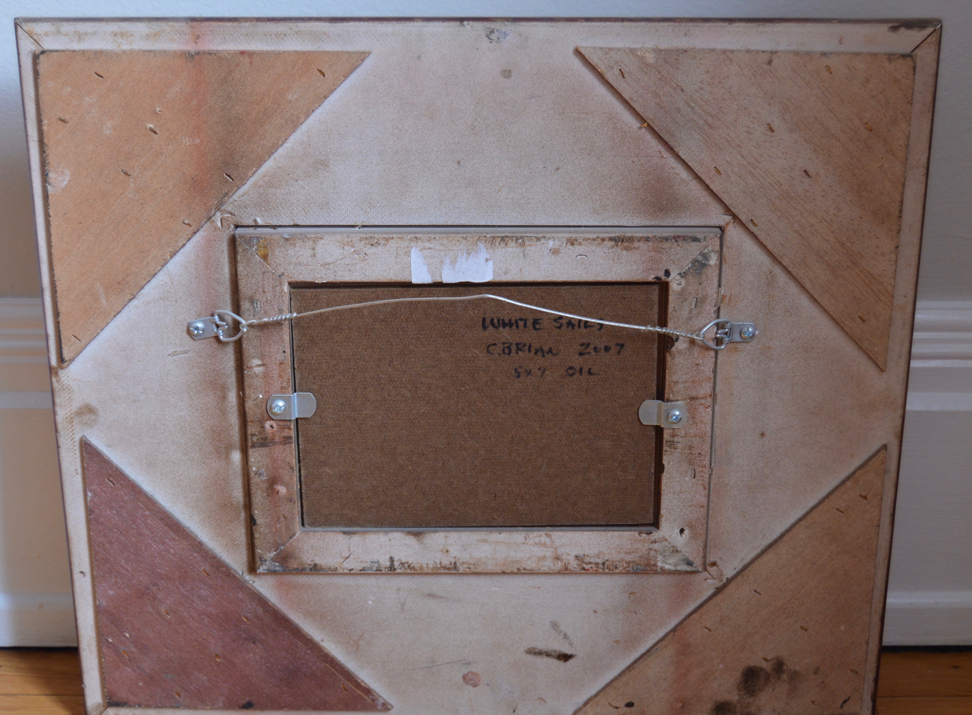 Original Oil on Board Painting by Christopher Brian