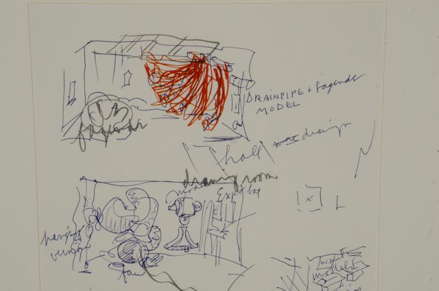 Claes Oldenburg LE Color Lithograph "Installation Study"