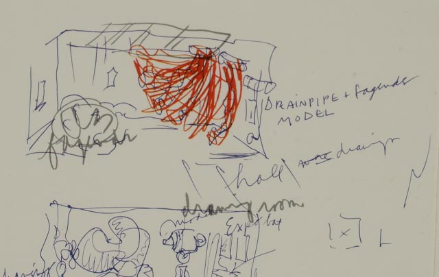 Claes Oldenburg LE Color Lithograph "Installation Study"