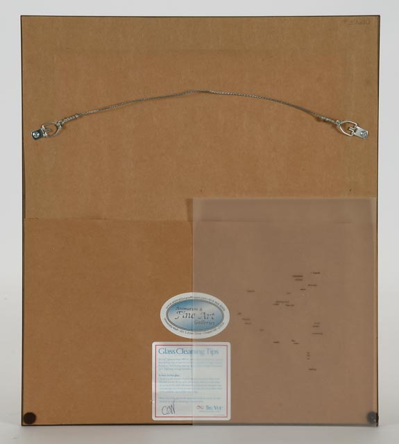 Claes Oldenburg LE Color Lithograph "Installation Study"