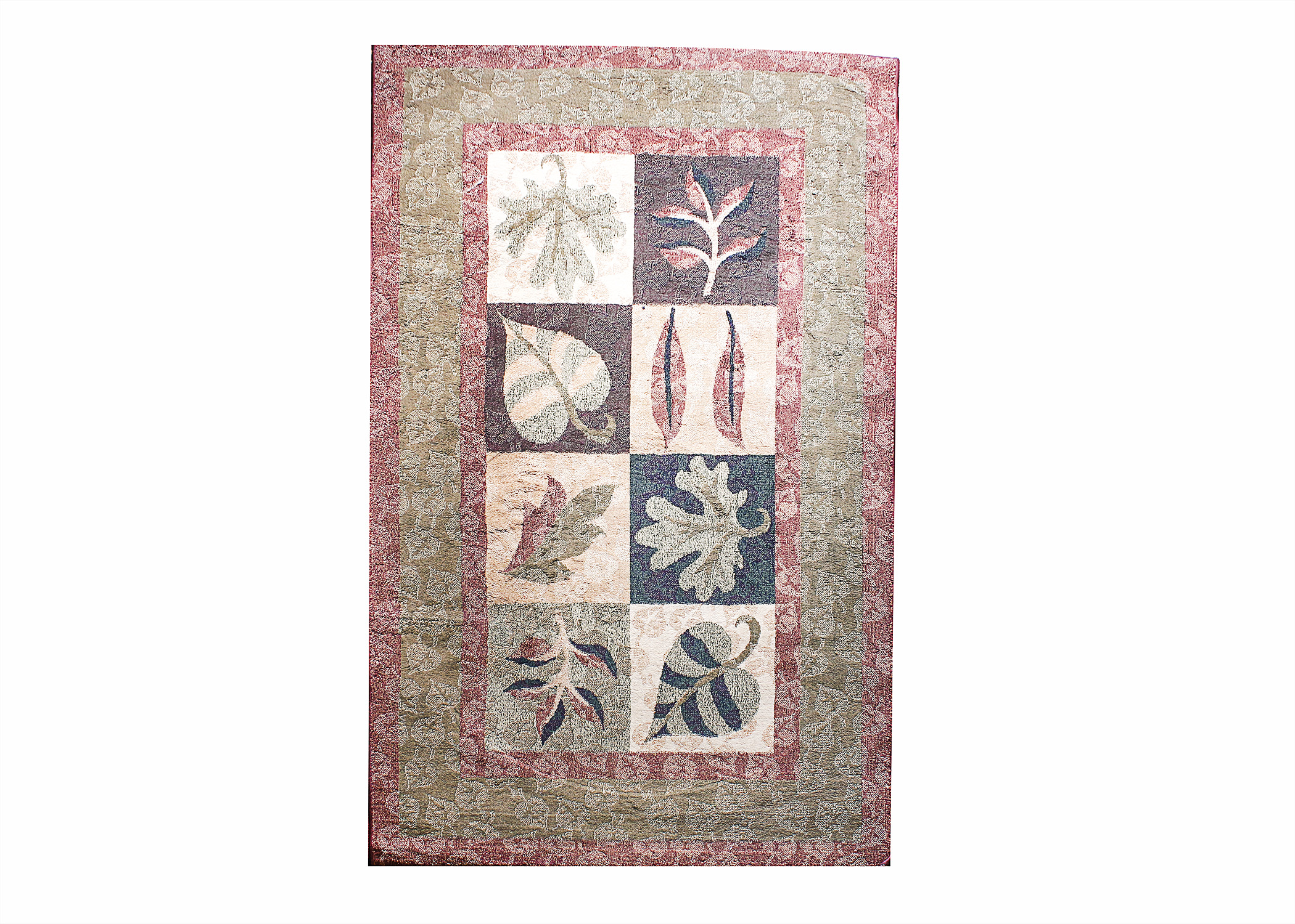 Autumnal Leaf Area Rug