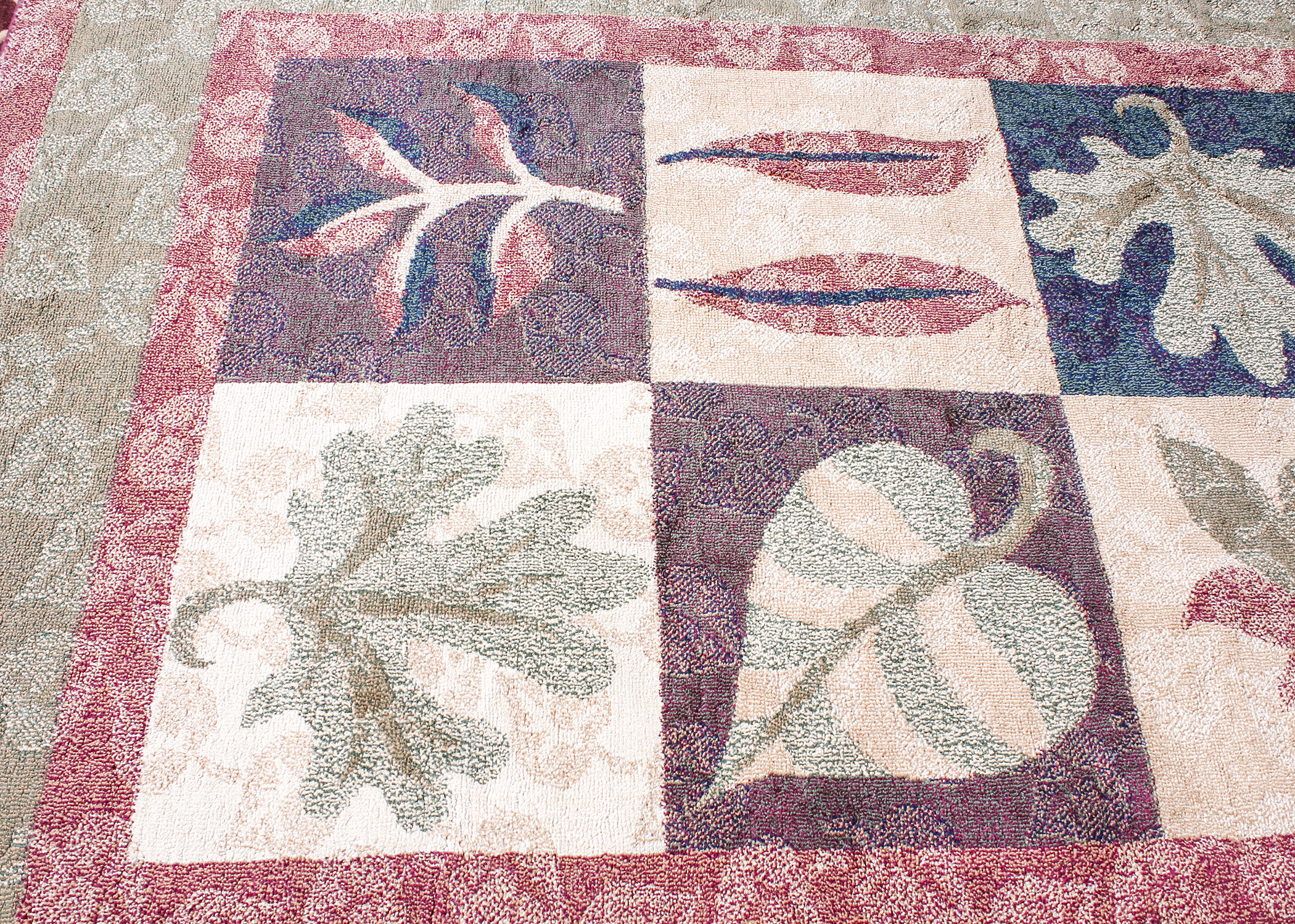 Autumnal Leaf Area Rug