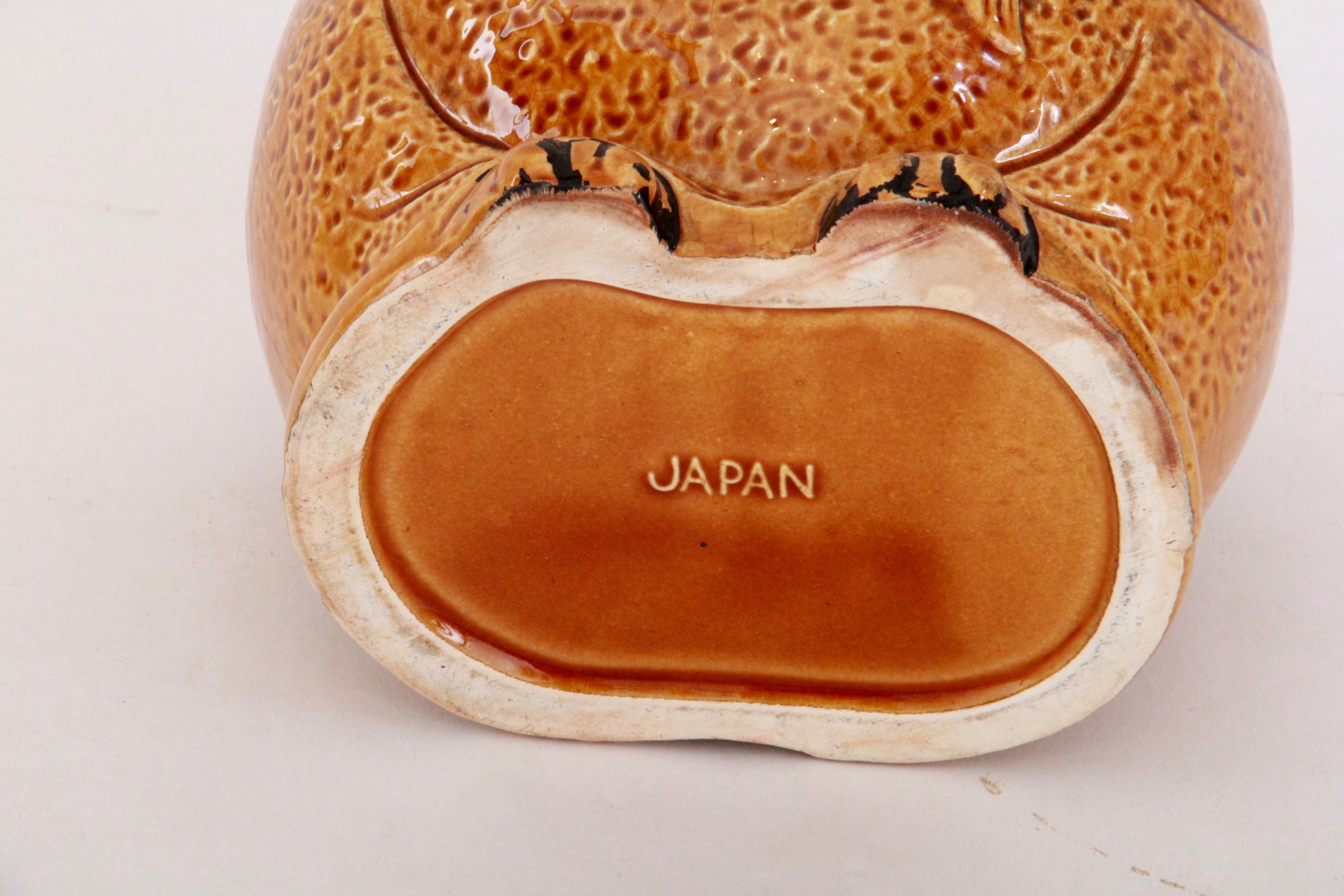 Vintage Hippo Ceramic Cookie Jar