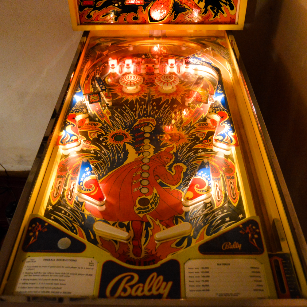 Bally Fireball Pinball Machine
