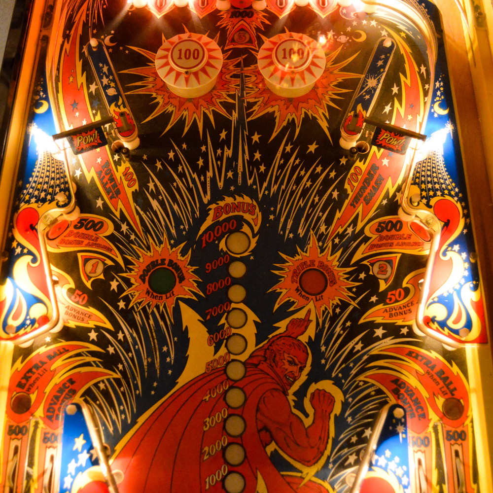 Bally Fireball Pinball Machine