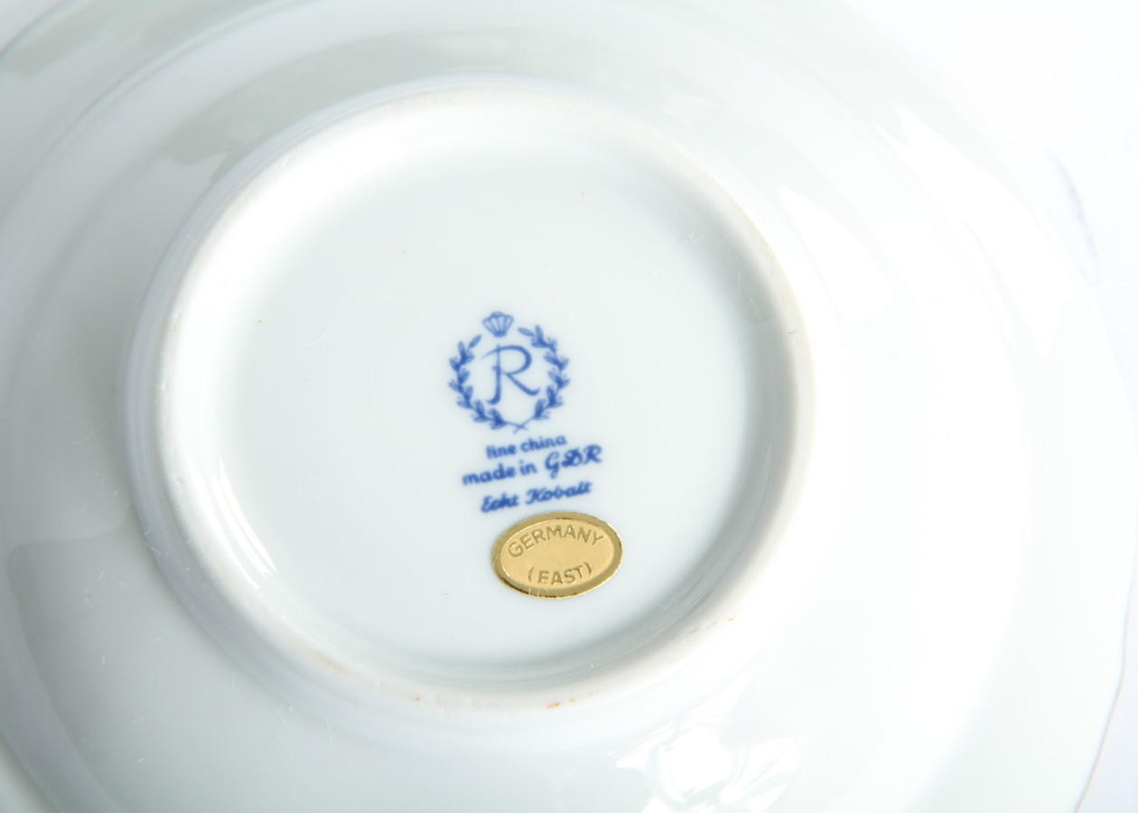 Reichenbach "Echt Kobalt" Fine China Set
