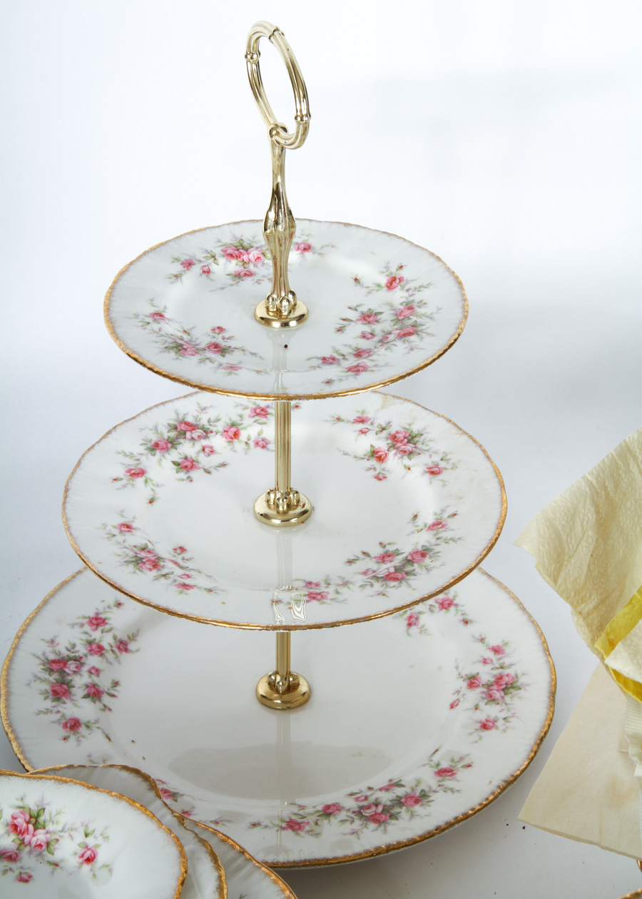 Paragon "Victoriana Rose" China Set