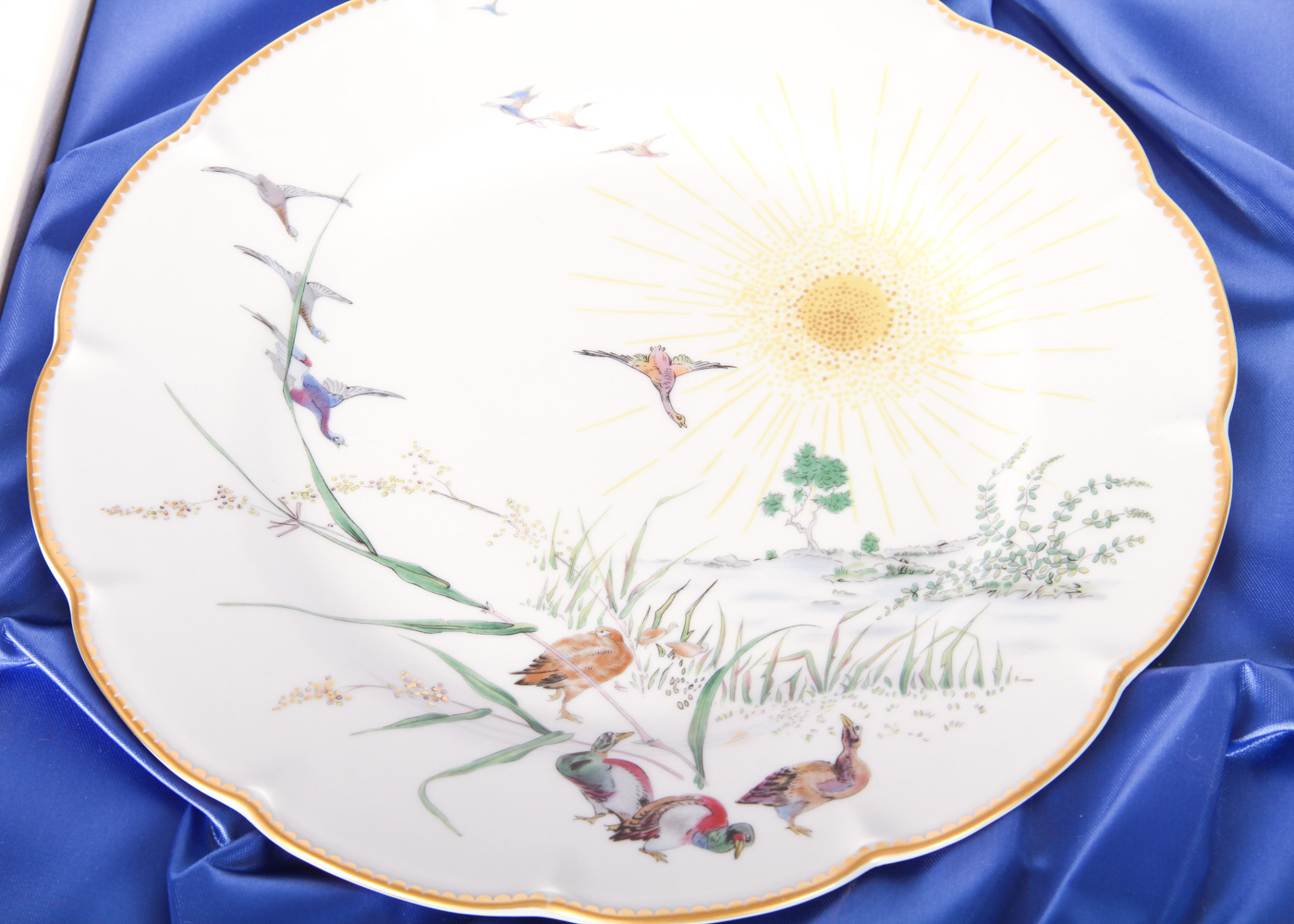 Set of Haviland "Theatre de Saisons" China Plates