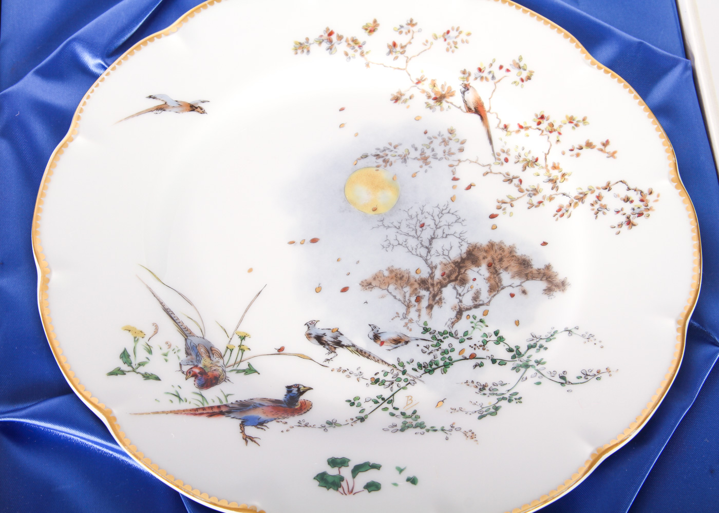 Set of Haviland "Theatre de Saisons" China Plates