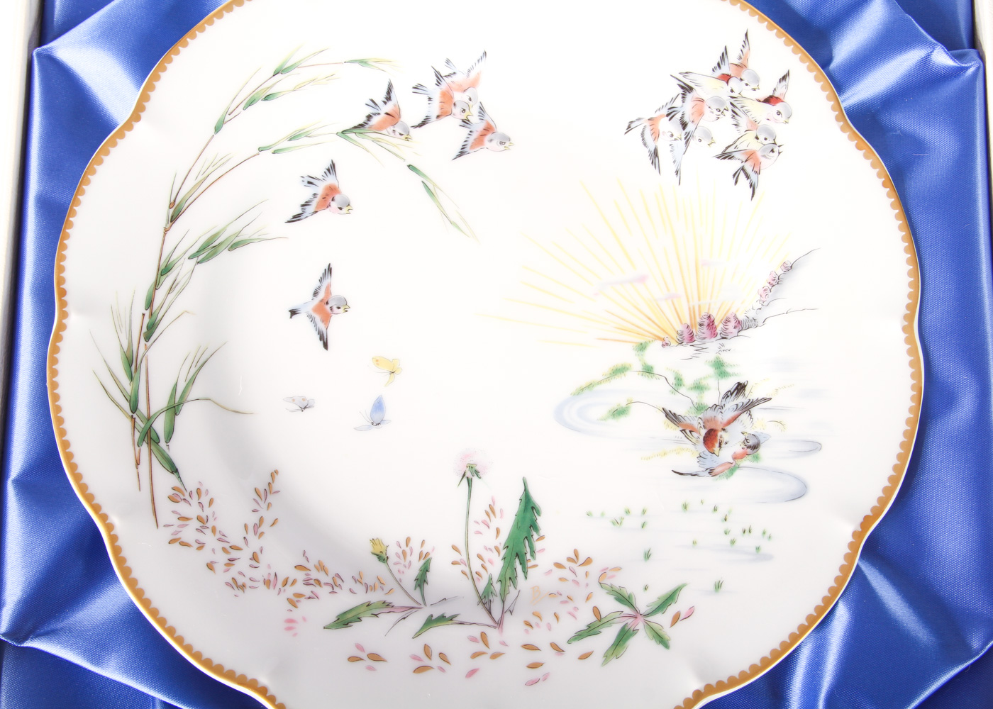 Set of Haviland "Theatre de Saisons" China Plates