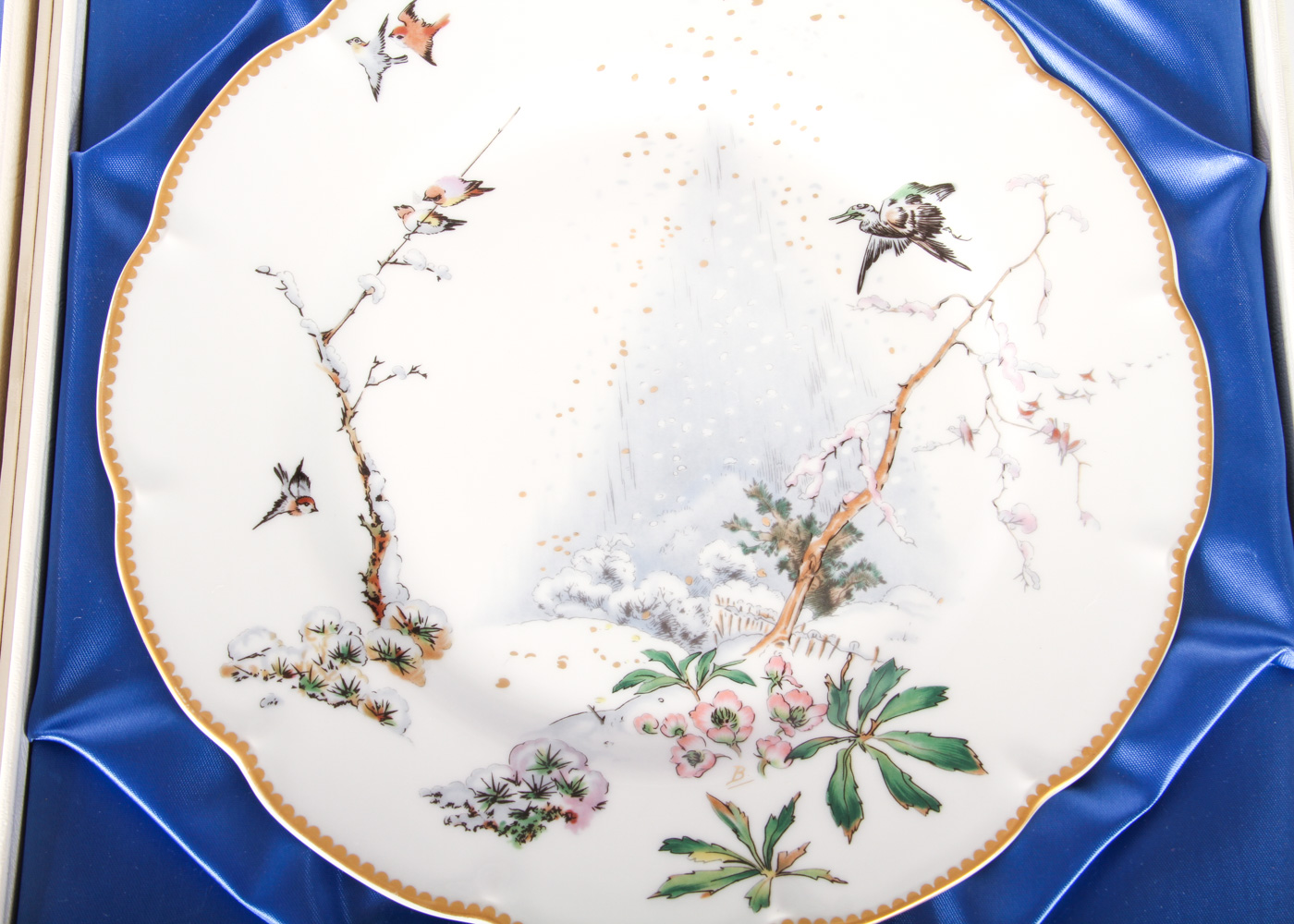 Set of Haviland "Theatre de Saisons" China Plates