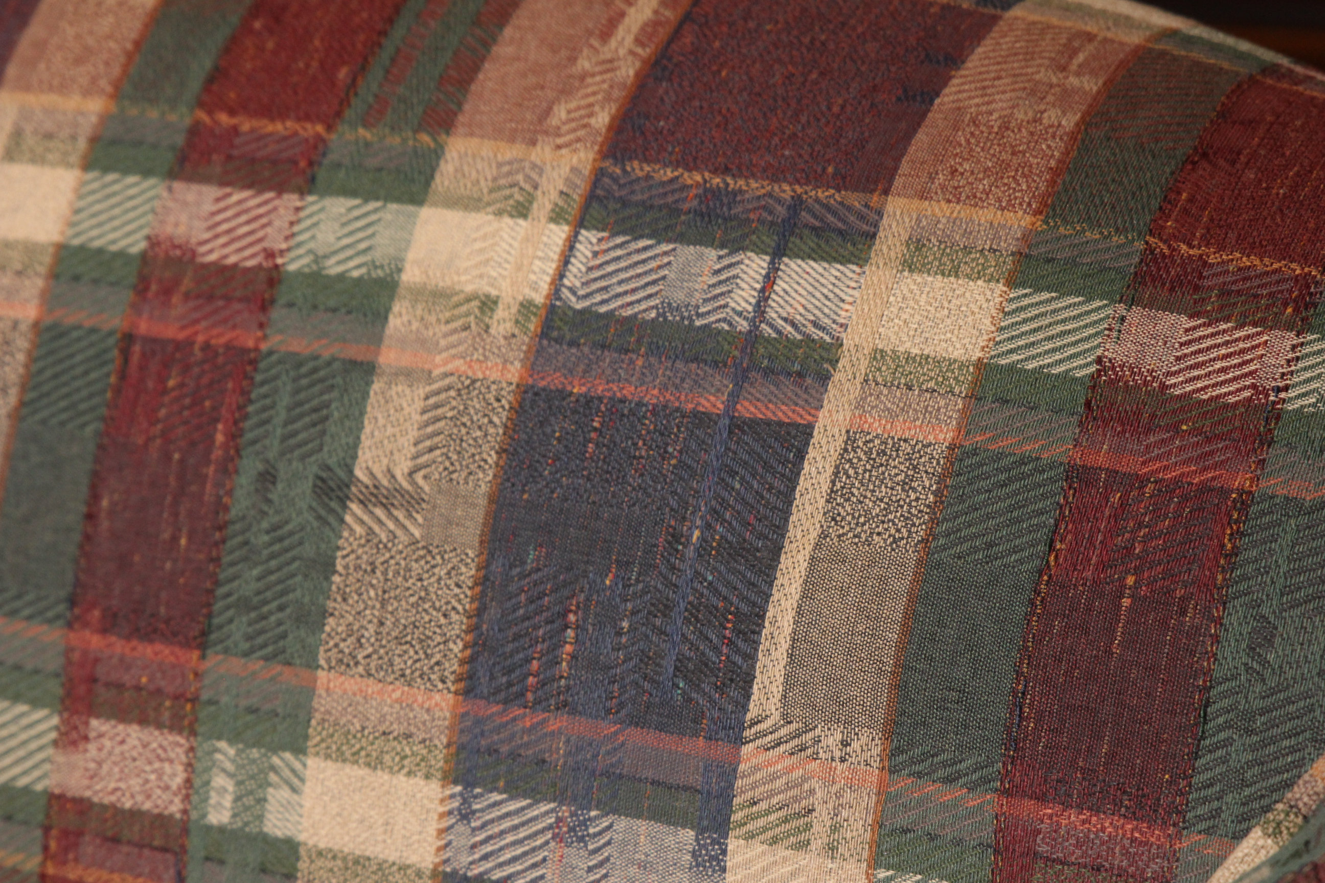 Hampton House Plaid Sofa