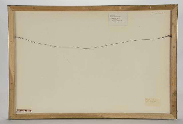 Murray Zimiles Mixed Media Drawing "Red Lady"