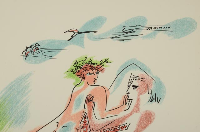 André Masson 1967 Signed Limited Edition Lithograph "L'Amour"