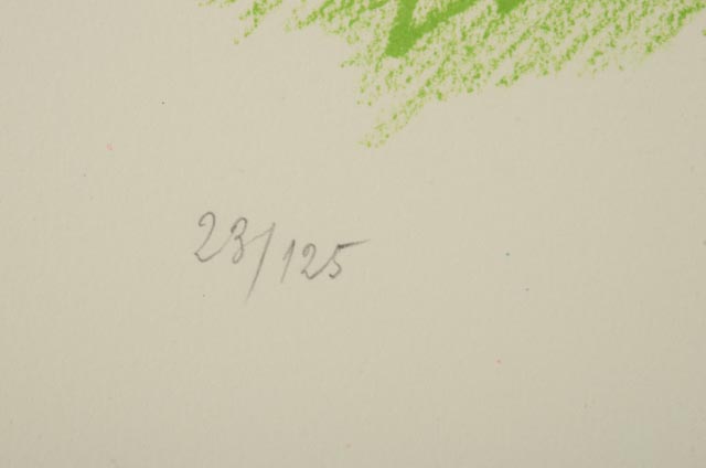 André Masson 1967 Signed Limited Edition Lithograph "L'Amour"