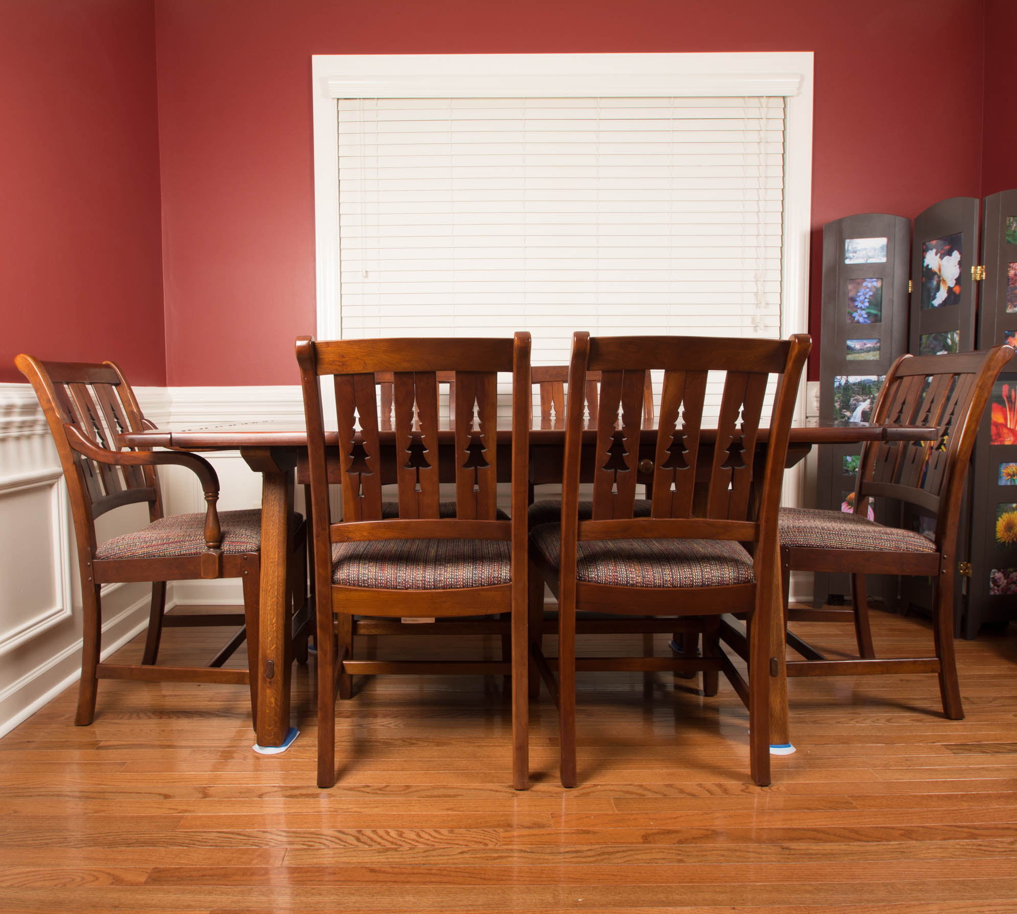 "The World of Bob Timberlake"  Cherry Dining Room Table and Chairs