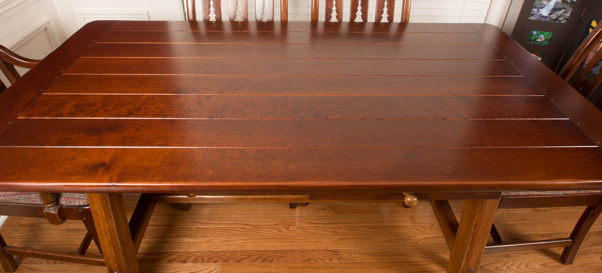 "The World of Bob Timberlake"  Cherry Dining Room Table and Chairs