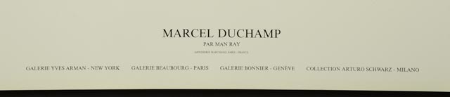 Man Ray Photo Print of Marcel Duchamp