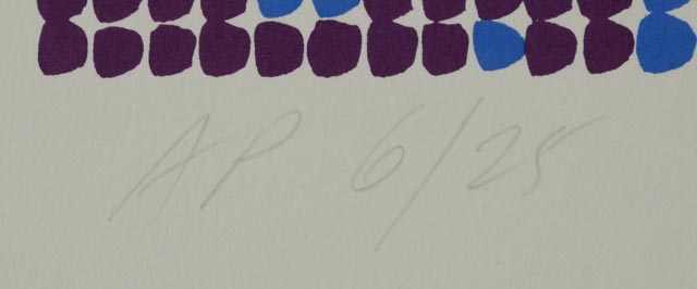 David Roth Unframed Signed Limited Edition Serigraph