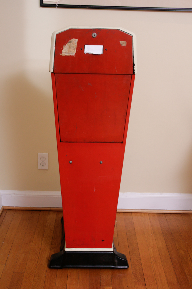 Vintage Watling Coin-Operated Fortune Telling Penny Scale