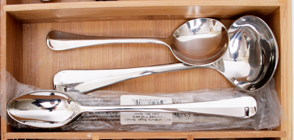 Lenox Williamsburg Royal Scroll Stainless Flatware