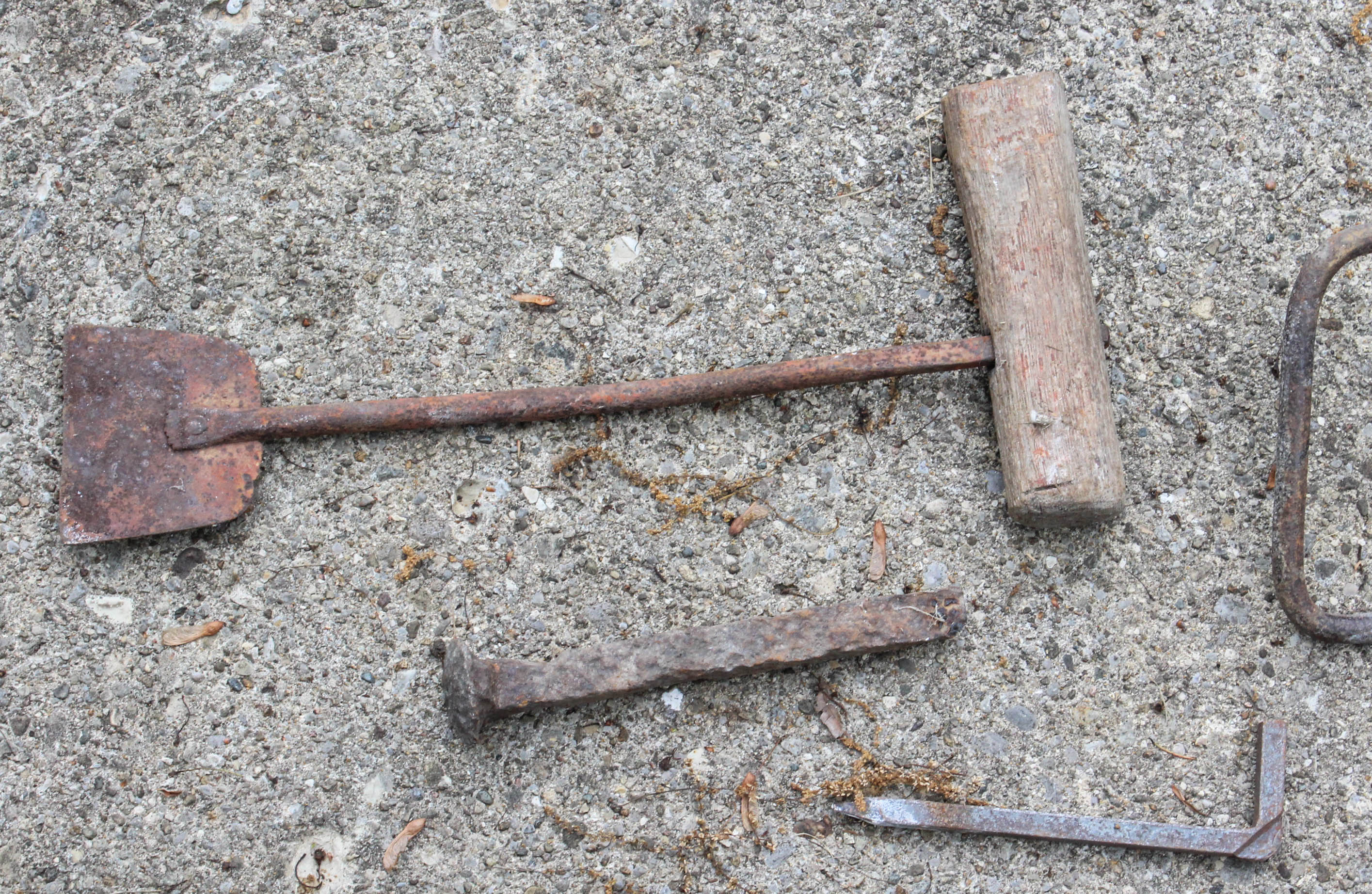 Antique Barn and Farm Tools