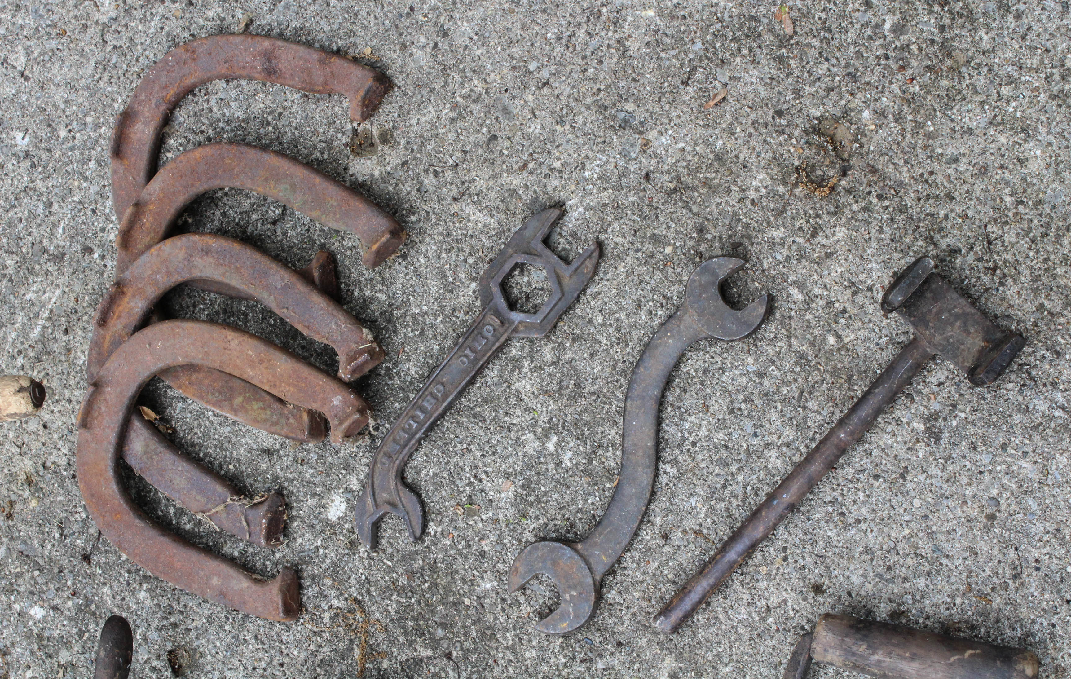 Antique Barn and Farm Tools