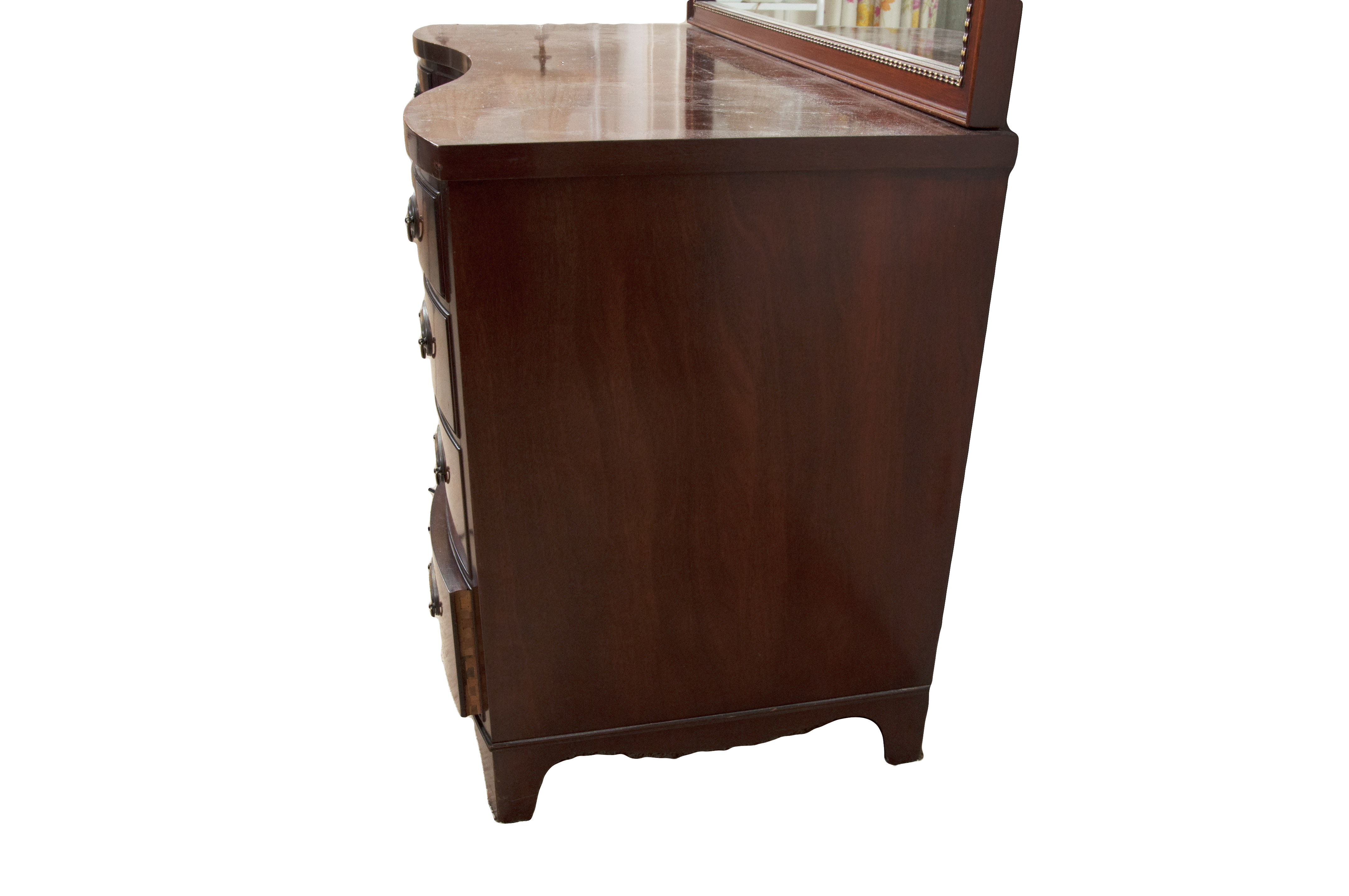 Hepplewhite Style Vanity With Mirror from Heritage Henredon