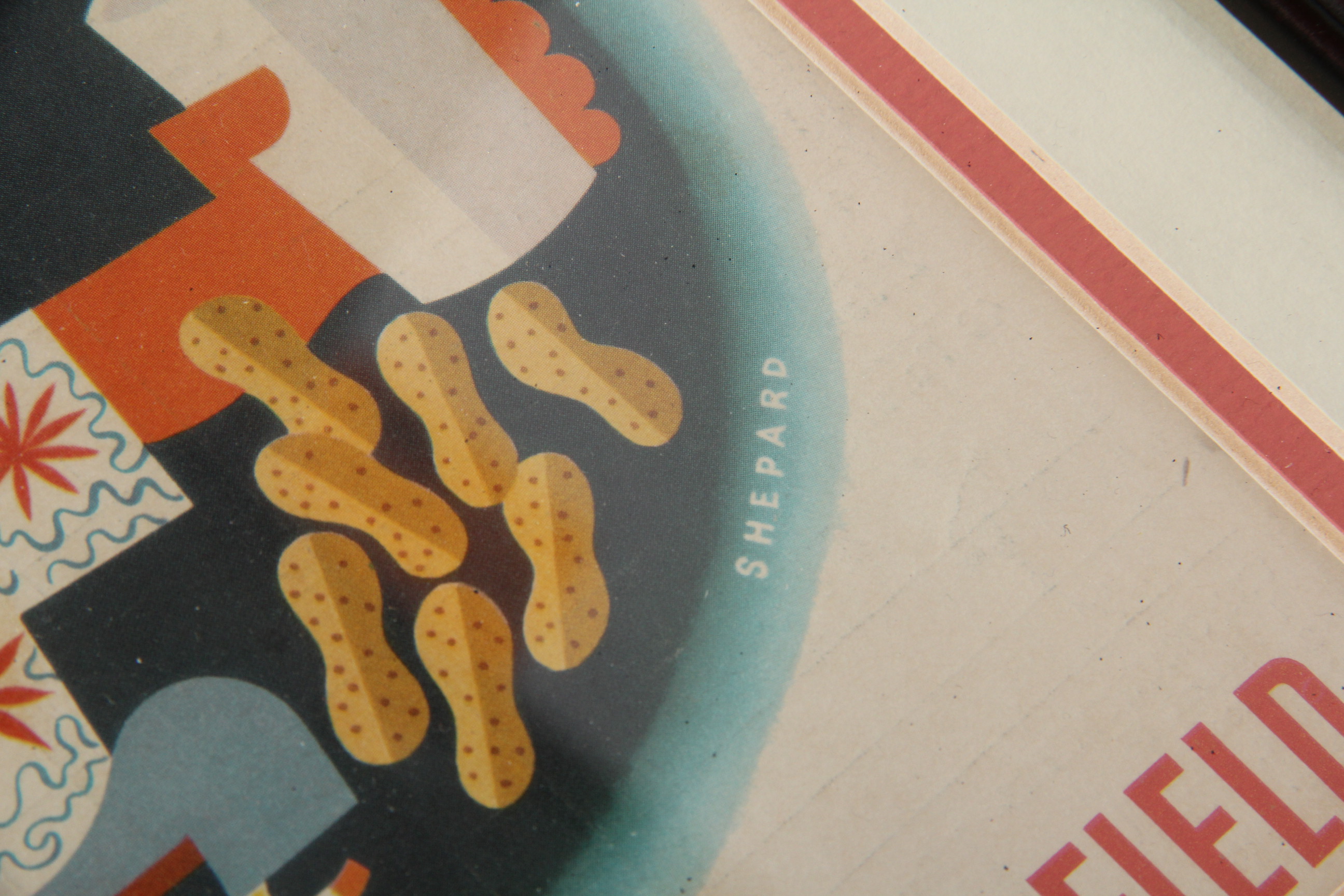 Pair of Framed 1950's Chicago Cubs Programs