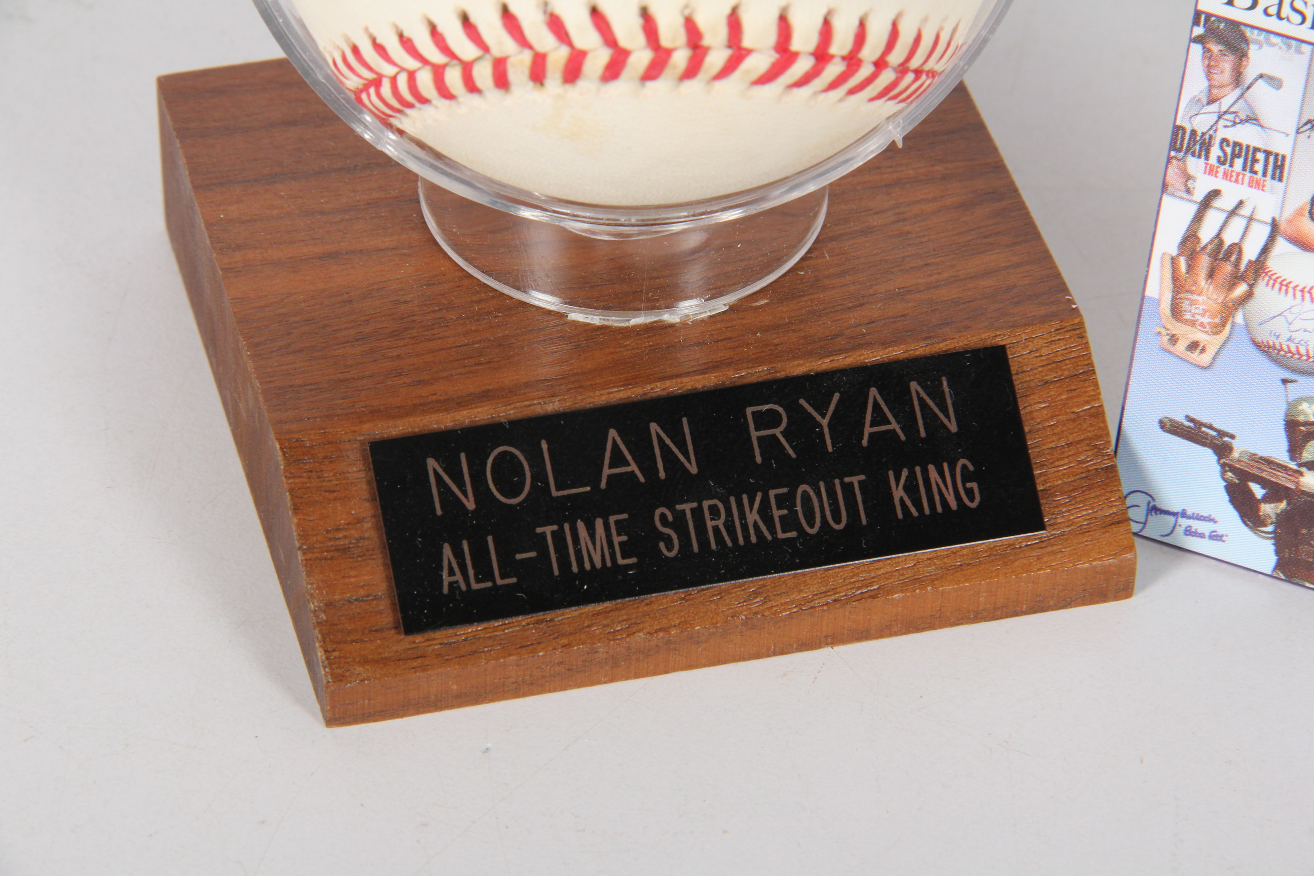 Nolan Ryan Signed Baseball