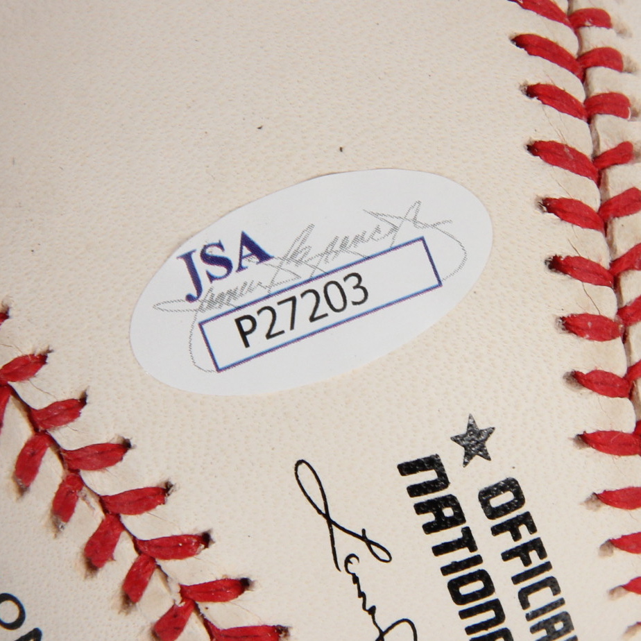 Barry Bonds Autographed Baseball