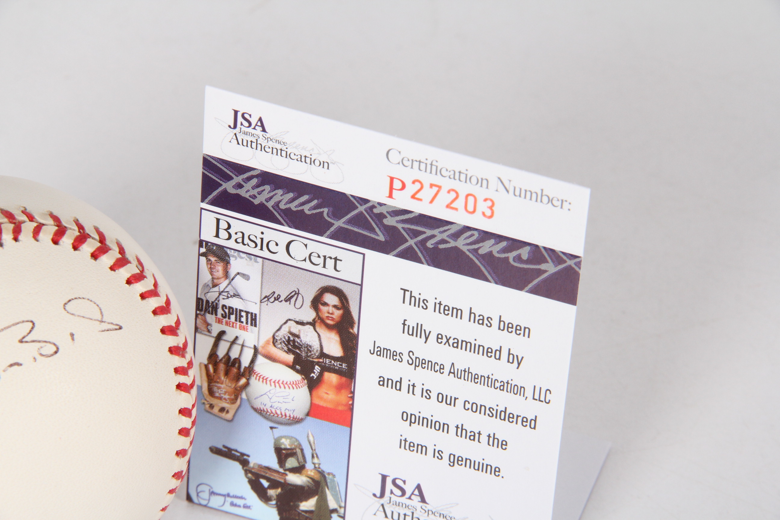 Barry Bonds Autographed Baseball