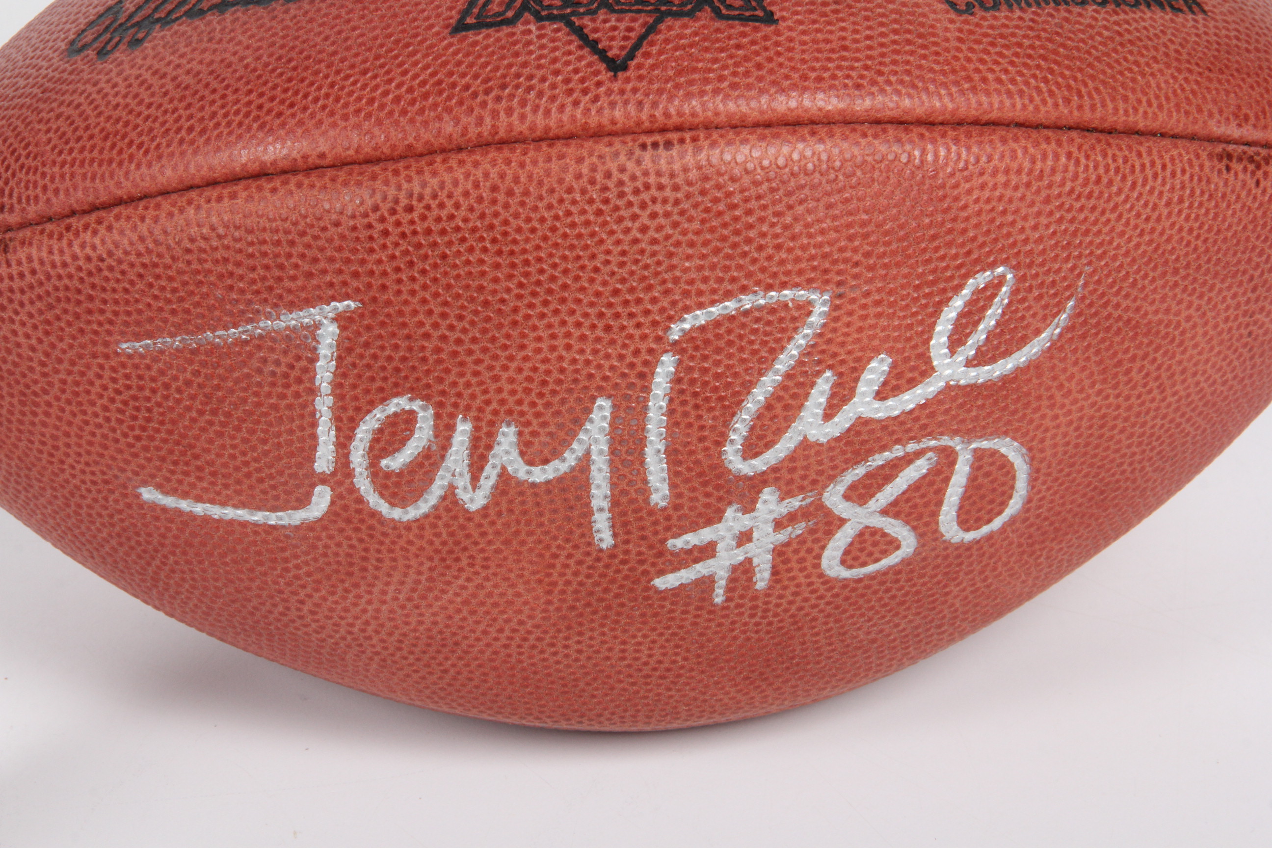 Jerry Rice Autographed Football