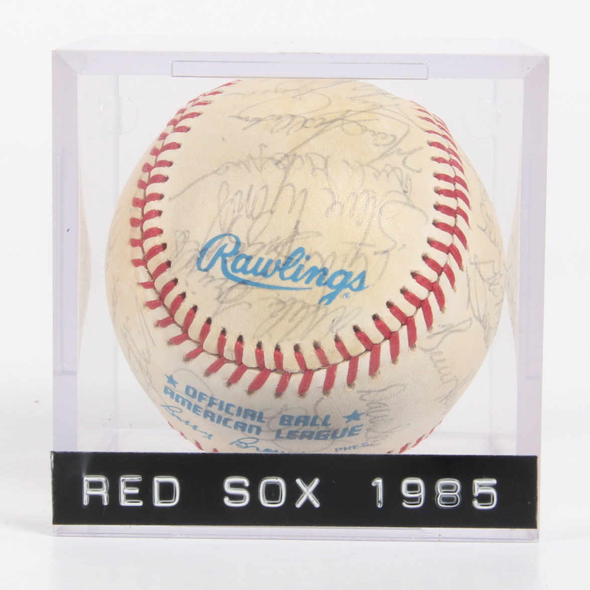Boston Red Sox 1985 Reunion Autographed Baseball