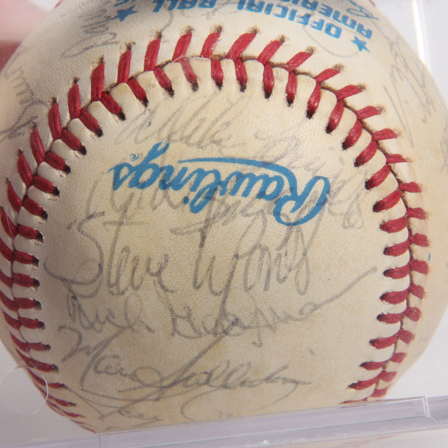 Boston Red Sox 1985 Reunion Autographed Baseball