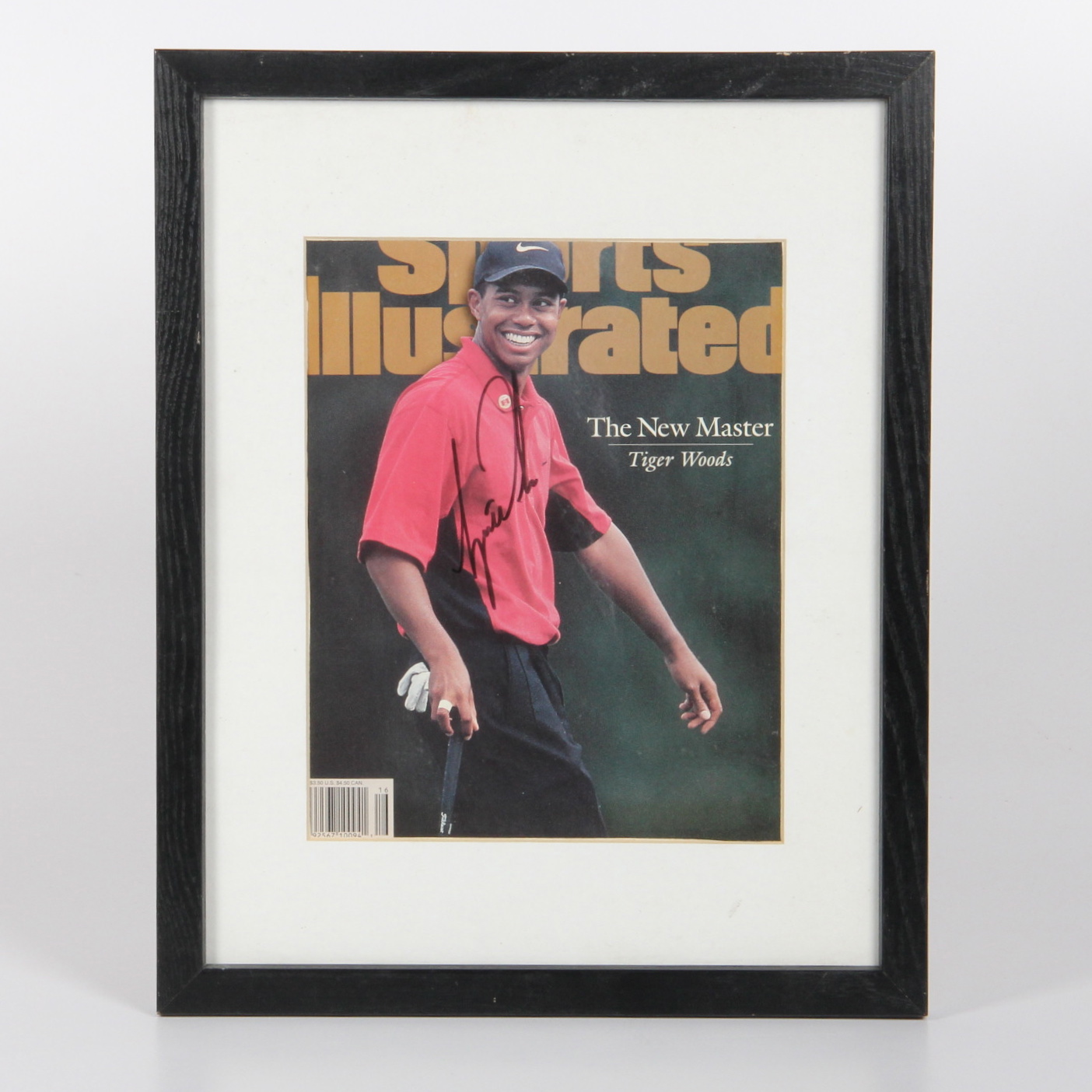 Tiger Woods Autographed Sports Illustrated Magazine