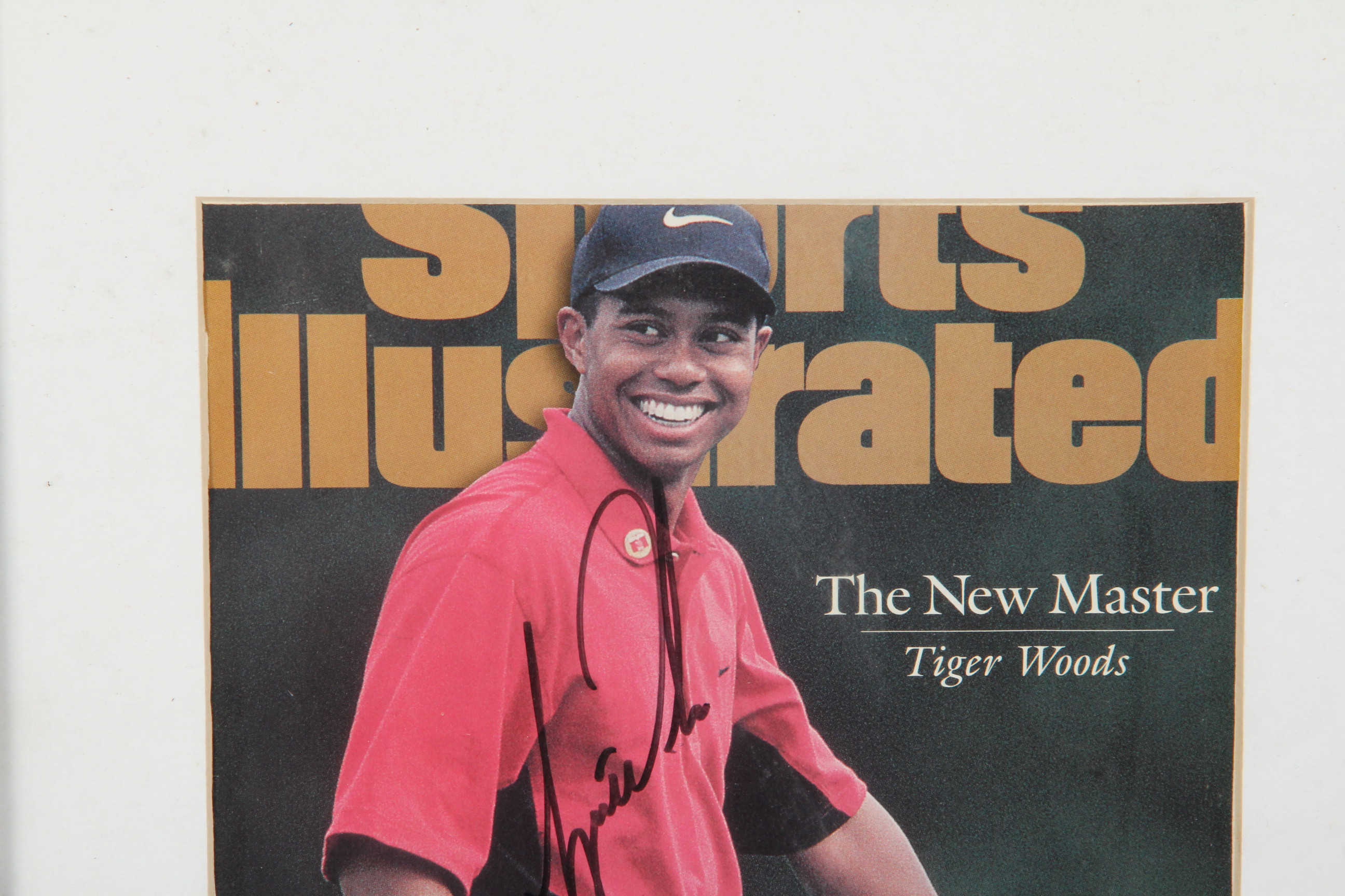 Tiger Woods Autographed Sports Illustrated Magazine