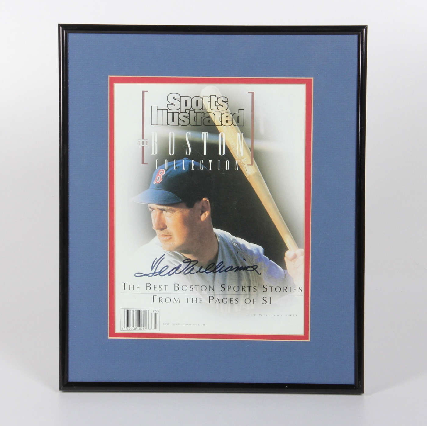 Ted Williams Signed Sports Illustrated Magazine