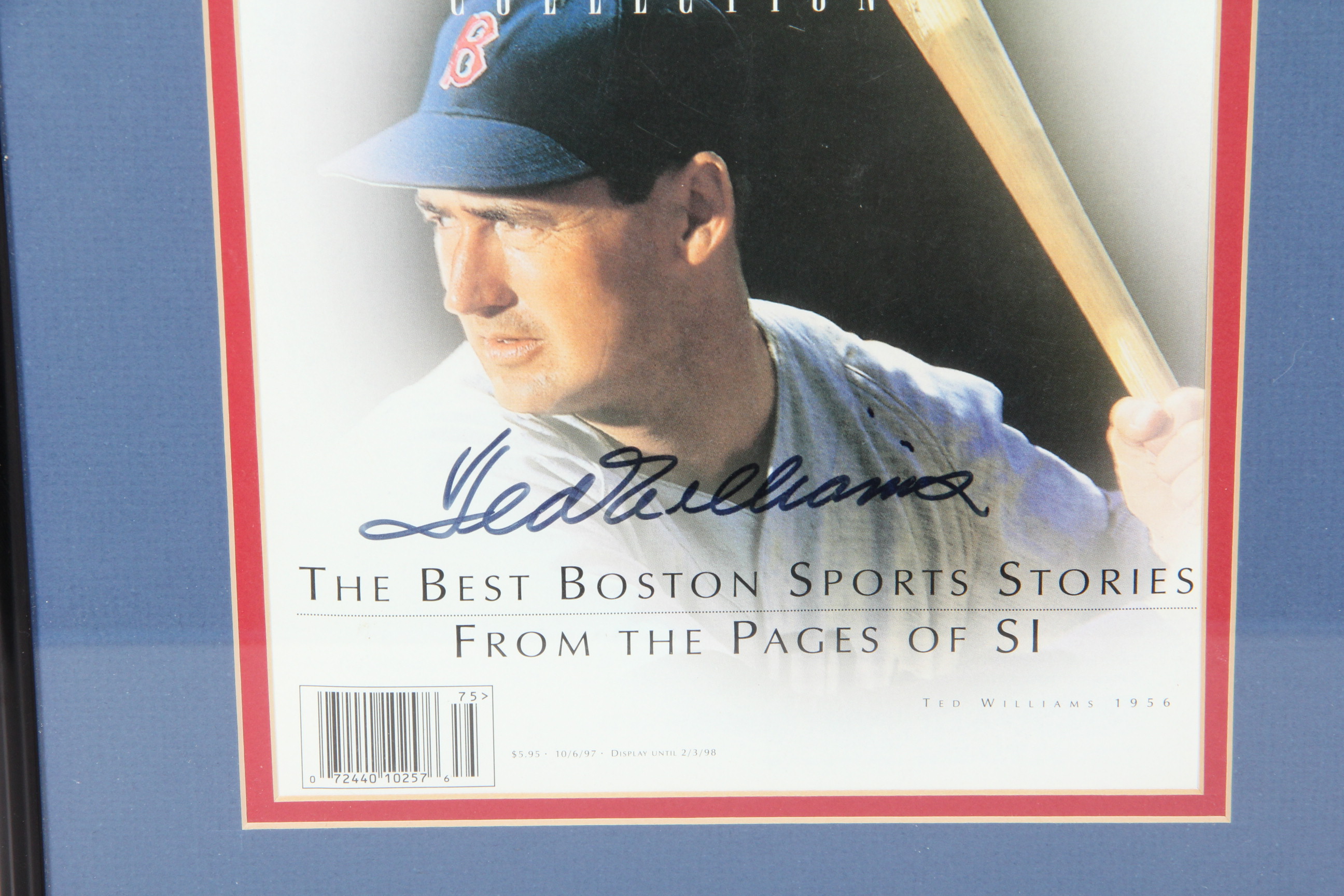 Ted Williams Signed Sports Illustrated Magazine