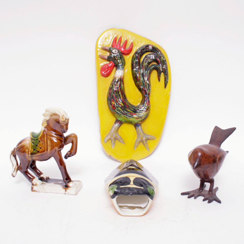 Louis Sicard Cicada Wall Pocket and Home Décor Assortment