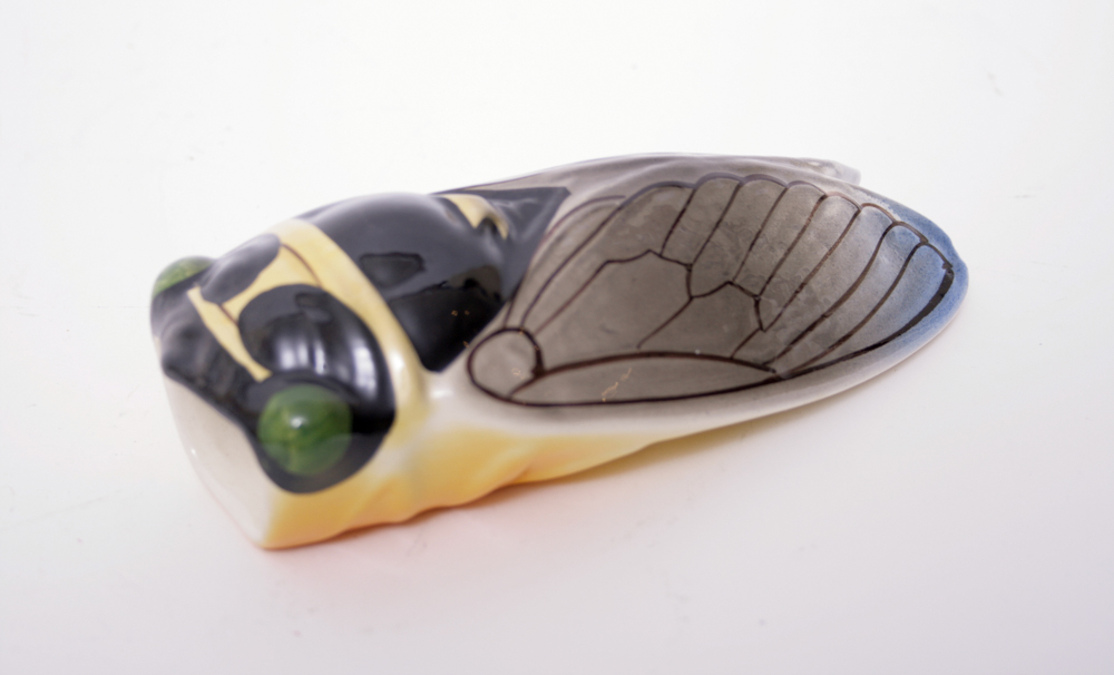 Louis Sicard Cicada Wall Pocket and Home Décor Assortment