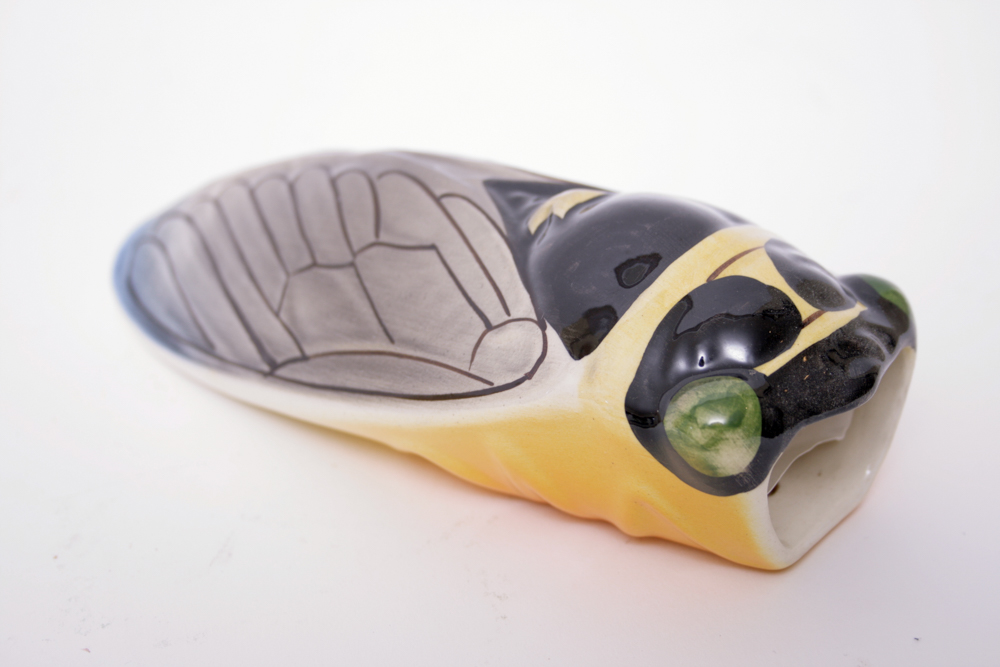 Louis Sicard Cicada Wall Pocket and Home Décor Assortment