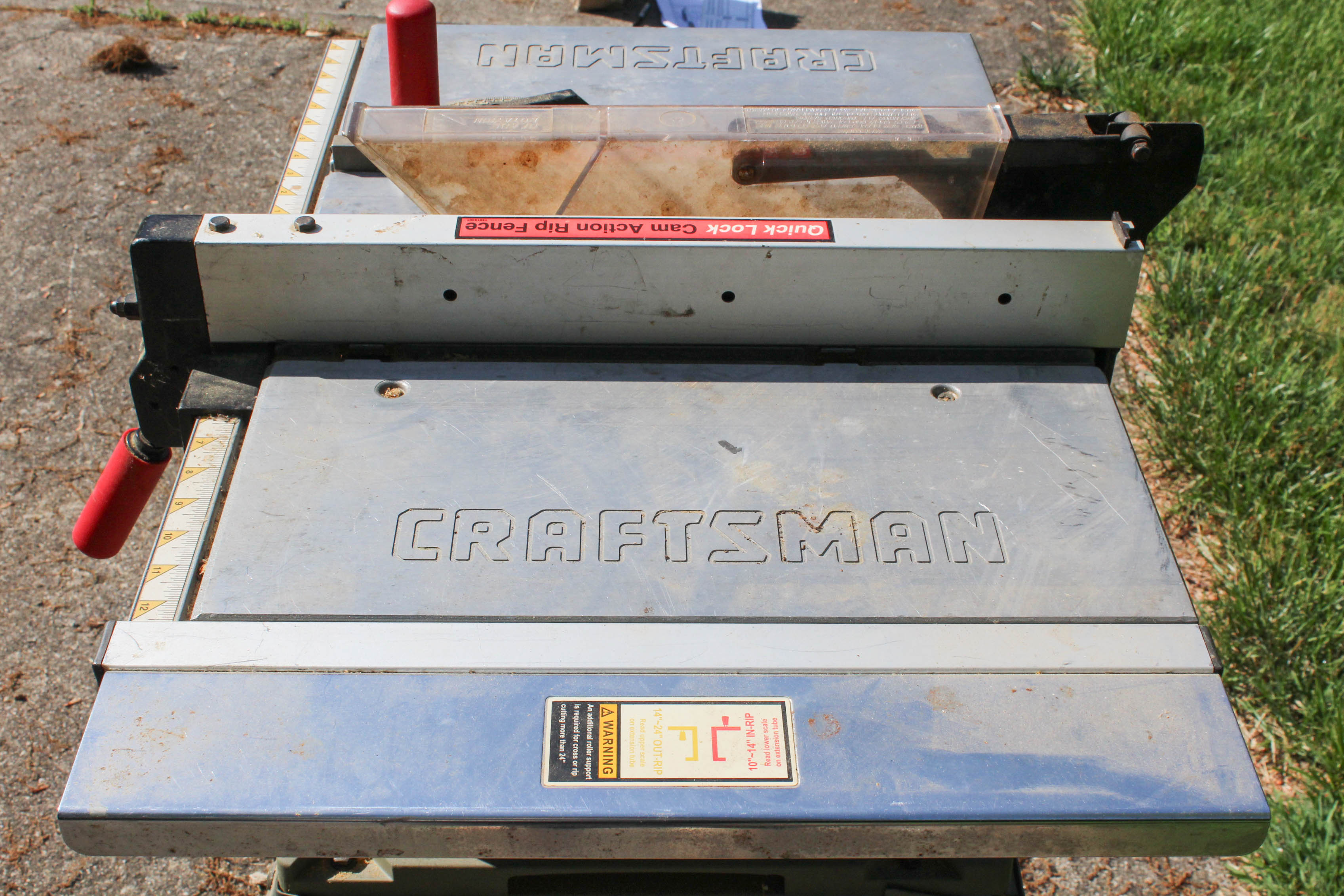 Vintage Limited-Edition Craftsman 10'' Table Saw