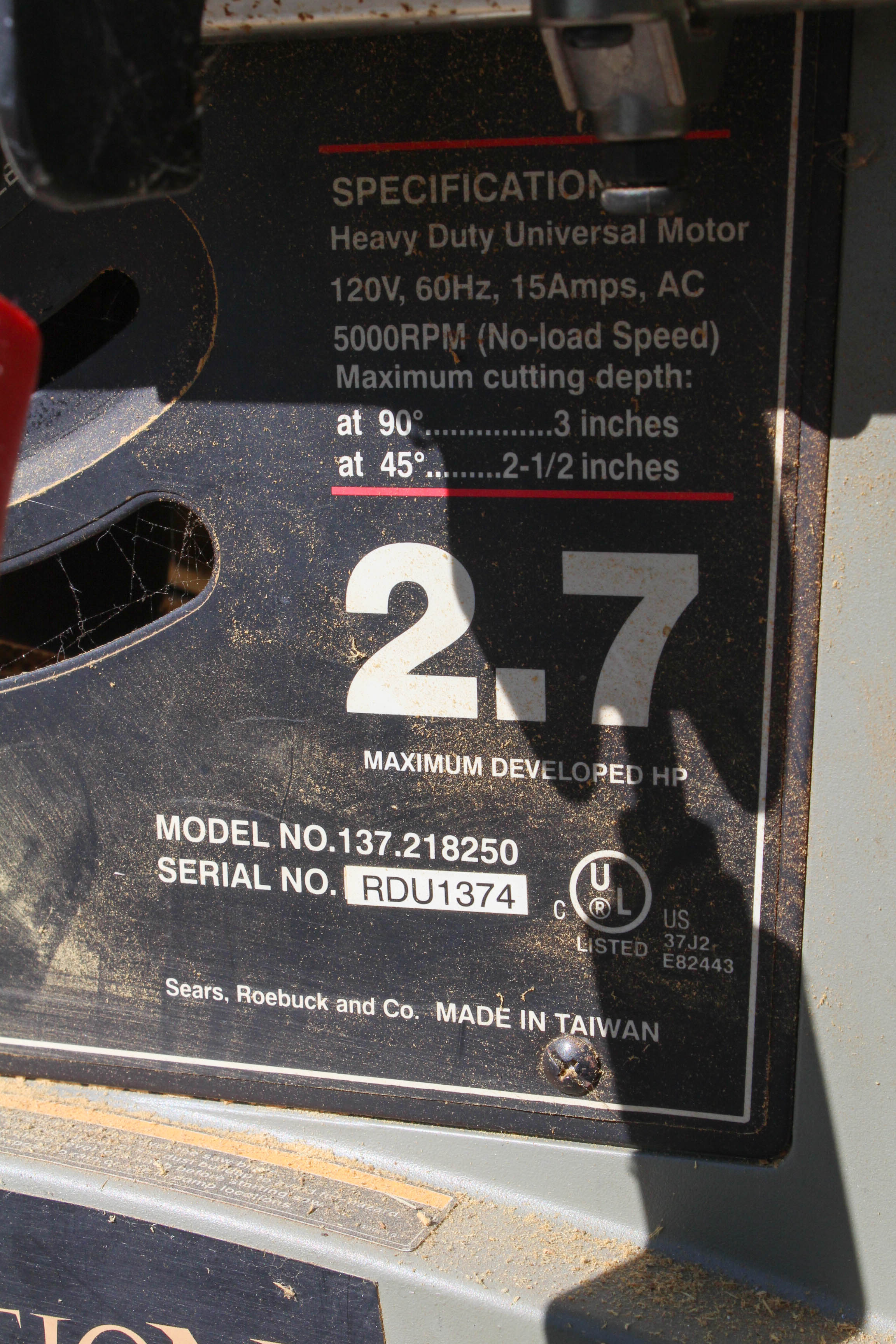 Vintage Limited-Edition Craftsman 10'' Table Saw