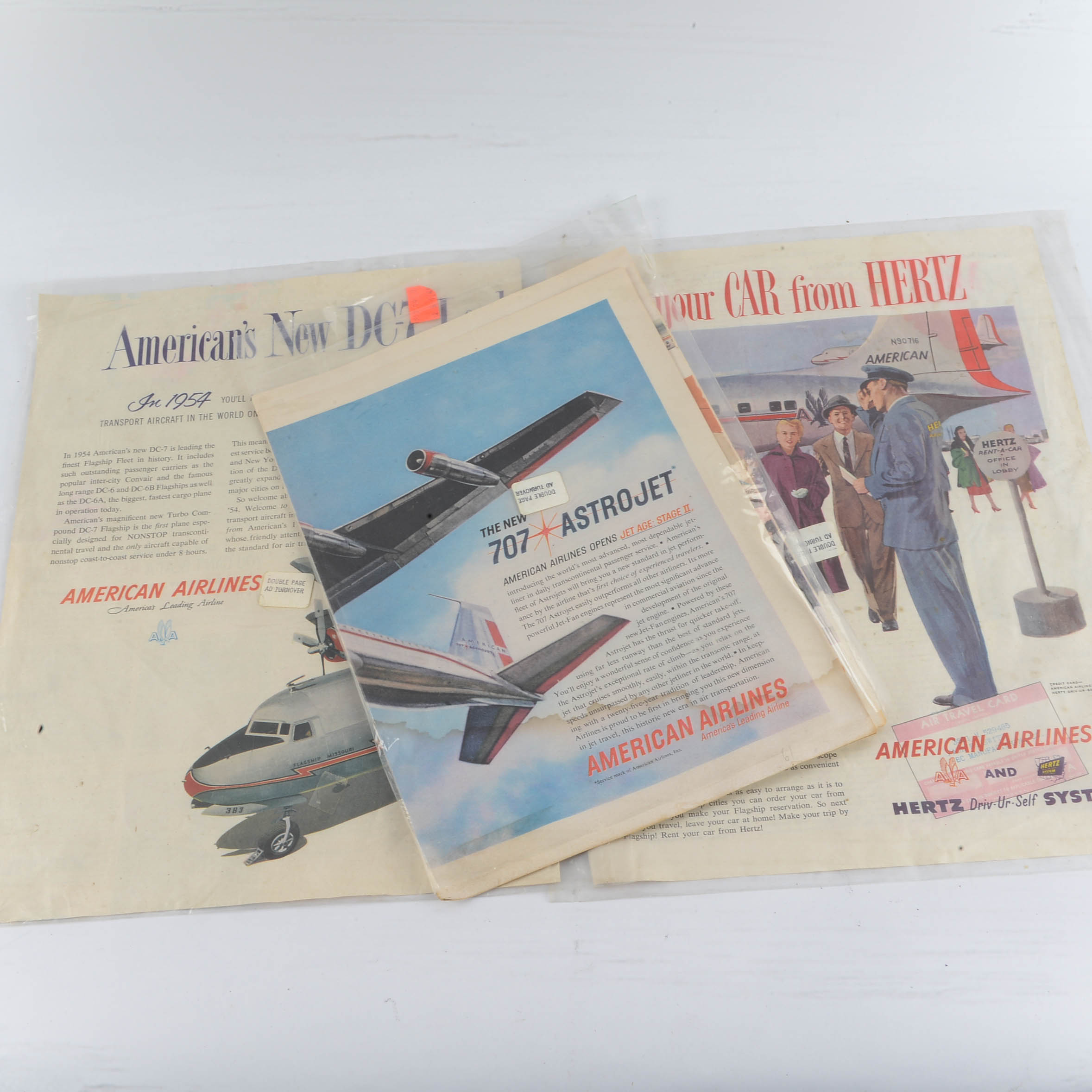 Vintage American Airlines Advertisements